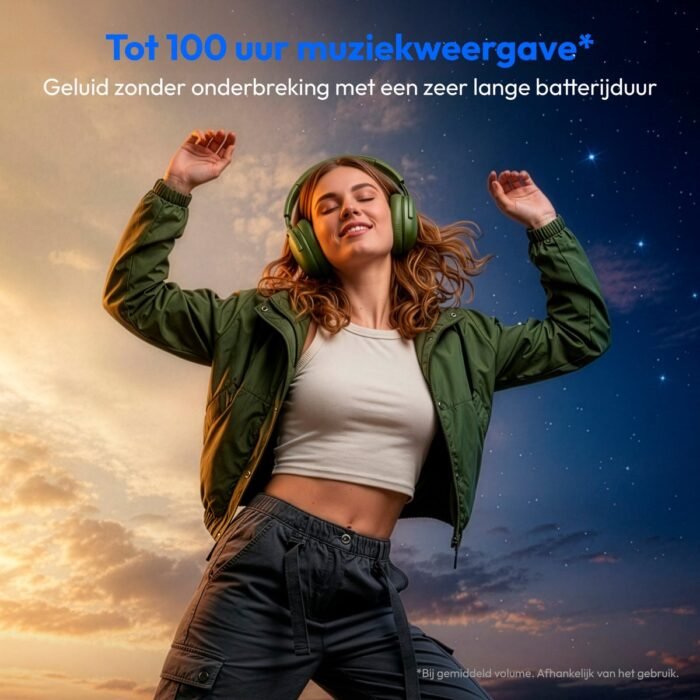 MEDION - HX-1 Pure Over Ear Koptelefoon - Groen