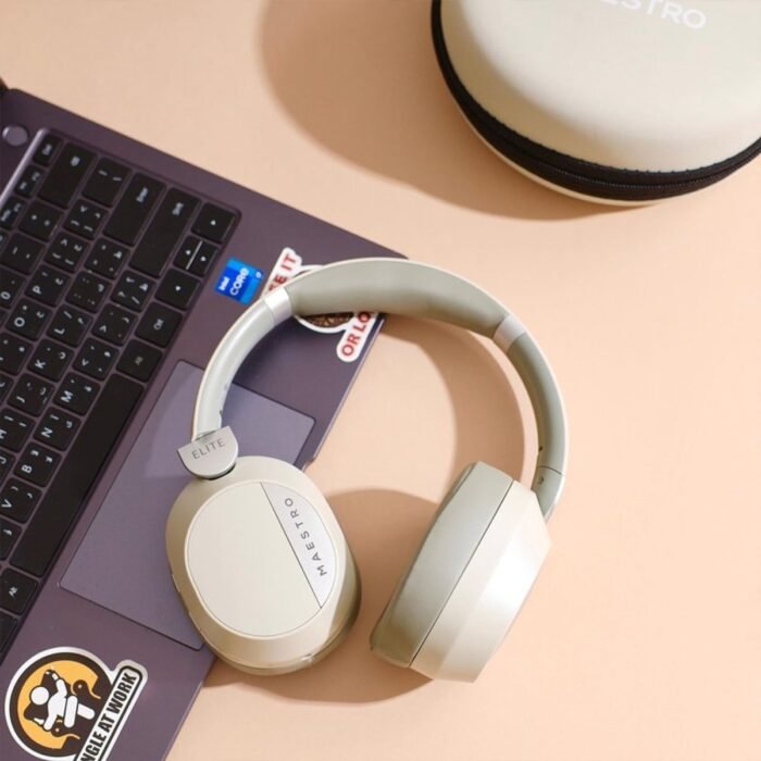 Maestro - ELITE Wireless hoofdtelefoon - Cream/Silver