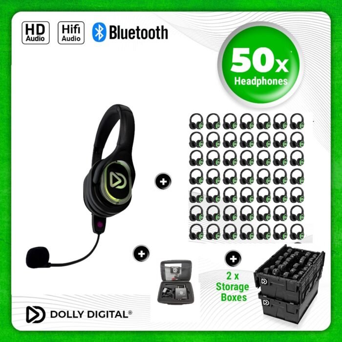 Dolly Digital - RD-Pro 50 Koptelefoons - Zwart