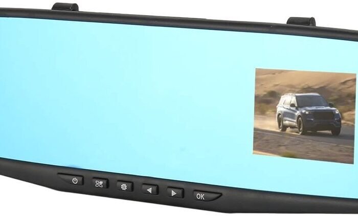 Merkloos - HD 1080P Achteruitkijkspiegel - Standaard