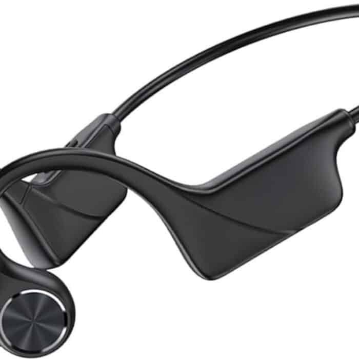 Zwart - MKSS Bone Conduction Koptelefoon - Zwart