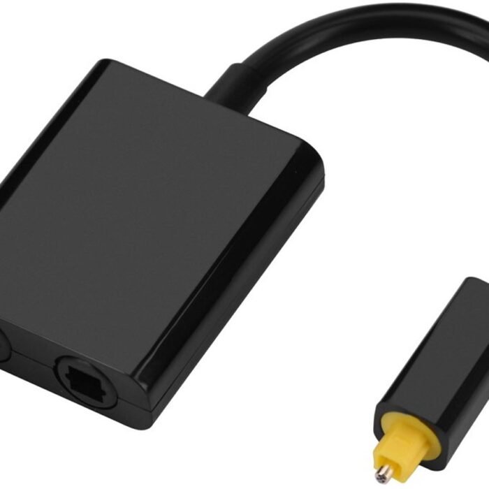 Merkloos - Digital Fiber Optic Splitter - Zwart