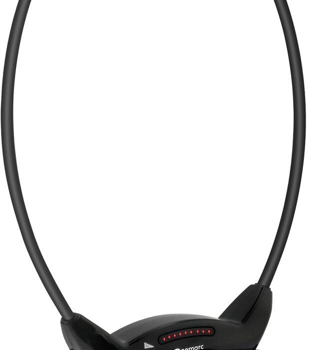 Geemarc - Bluetooth Senior Versterker Hoofdtelefoon - Zwart