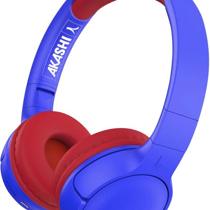 Akashi - Bluetooth Hoofdtelefoon Kinderen - Blauw/Rood