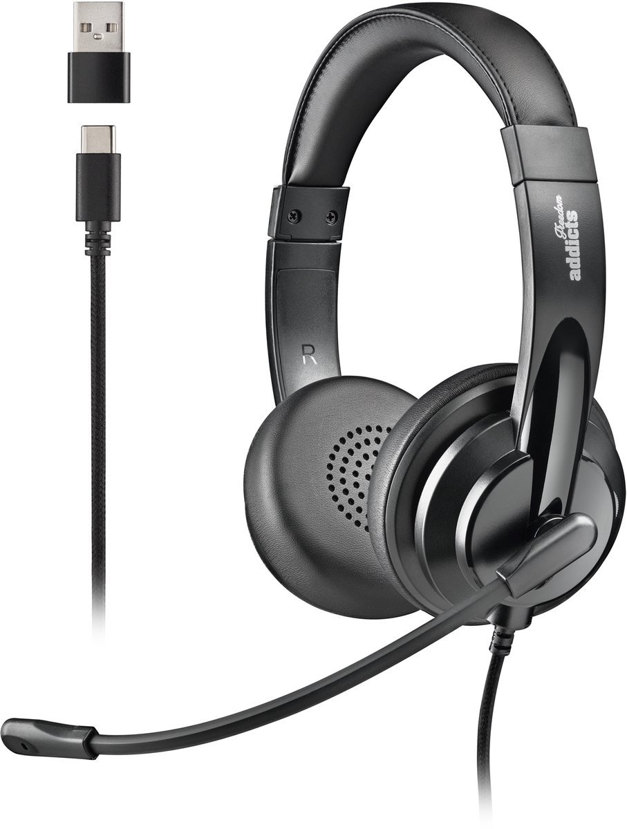 NGS - VOX605USBC Headphones - Multicolor