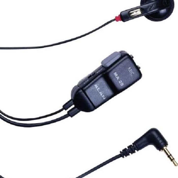 Midland - MA28-G5 In-ear Headset - Zwart