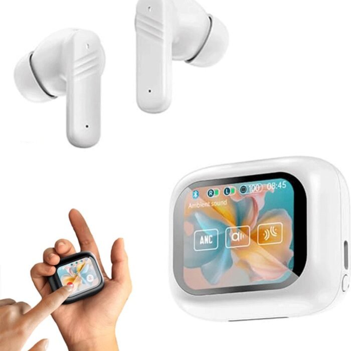 Merkloos - Bluetooth Koptelefoon met Ruisonderdrukking - Wit