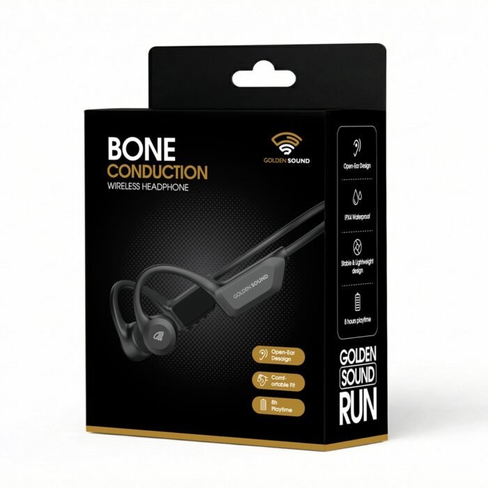 Golden Sound - Run Sporthoofdtelefoon - Zwart