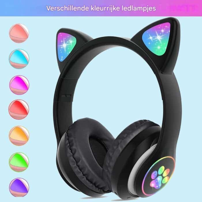 Zubaliya - Draadloze Bluetooth-koptelefoon - Zwart