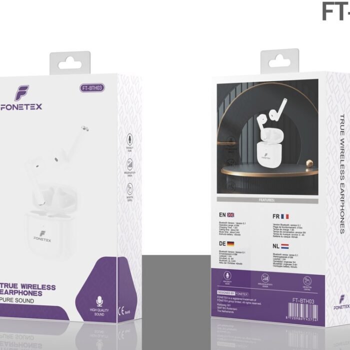 FoneTex - FT-BTH03 - Wit