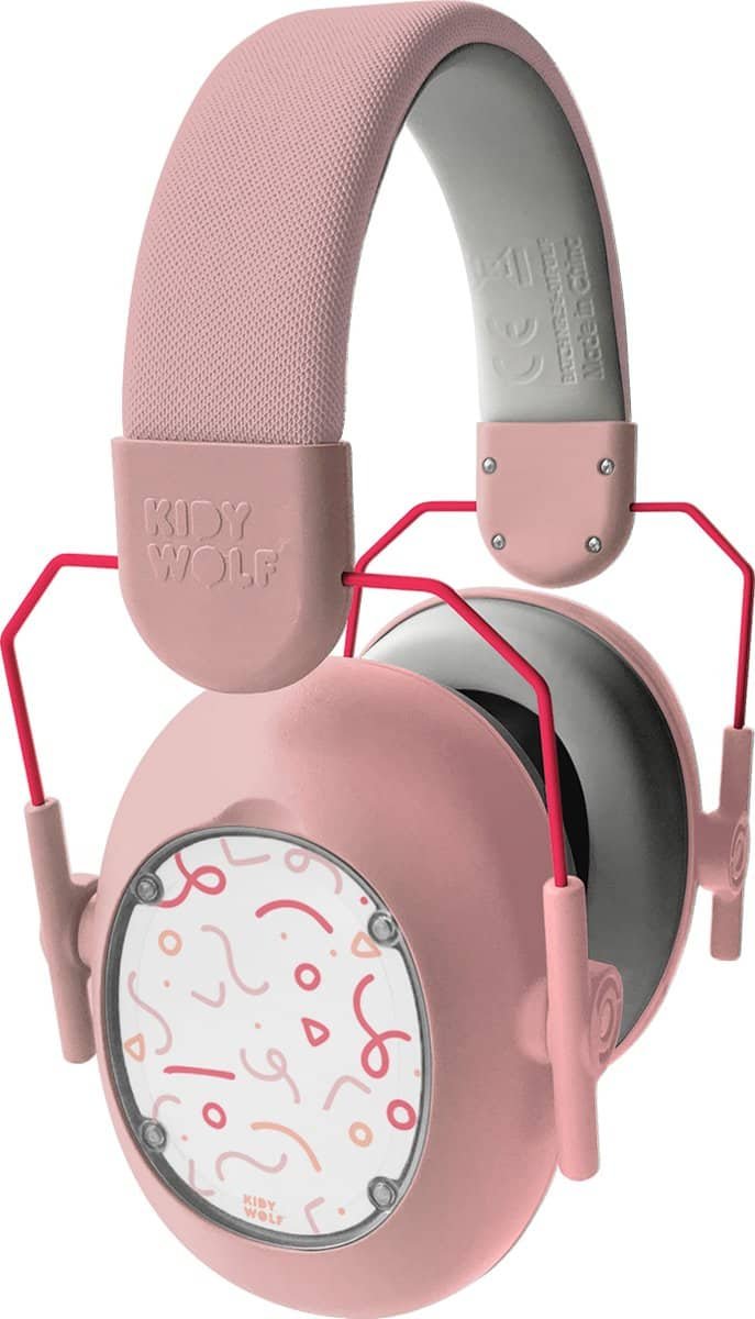 Kidywolf - Kidynoise Hoofdtelefoon - Roze