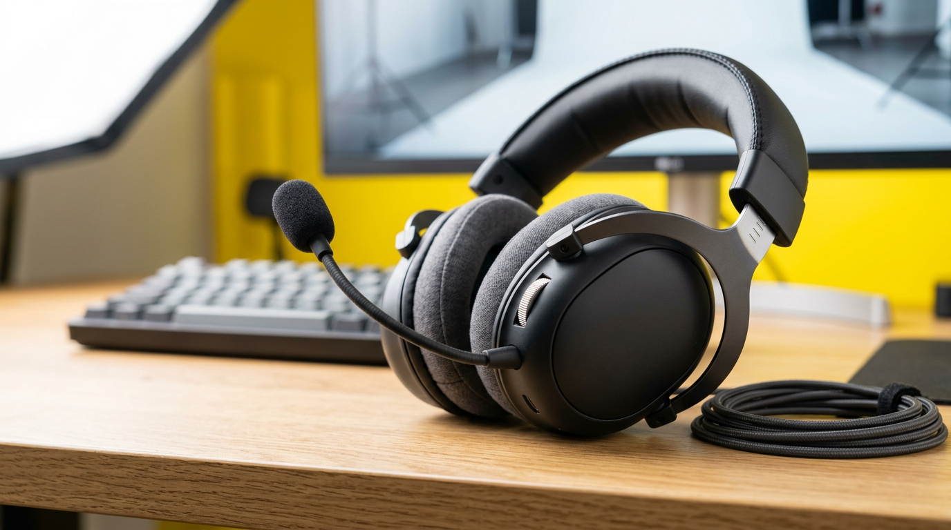 bedraad of draadloos gaming headset