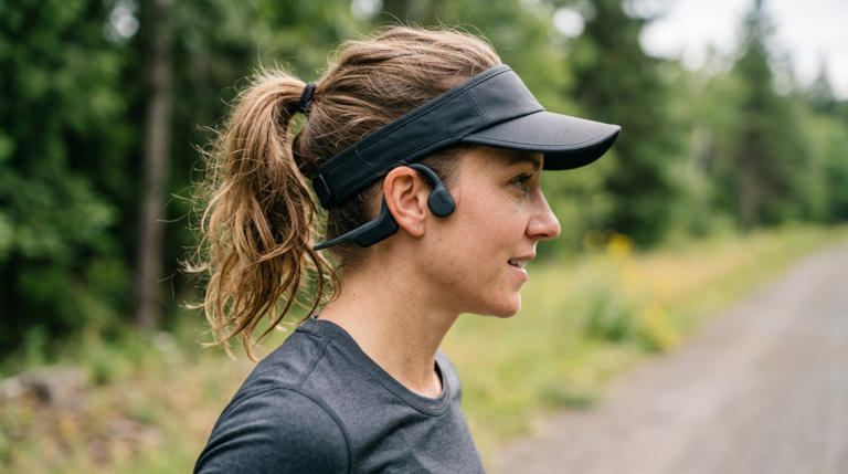 open-ear koptelefoon voor sport