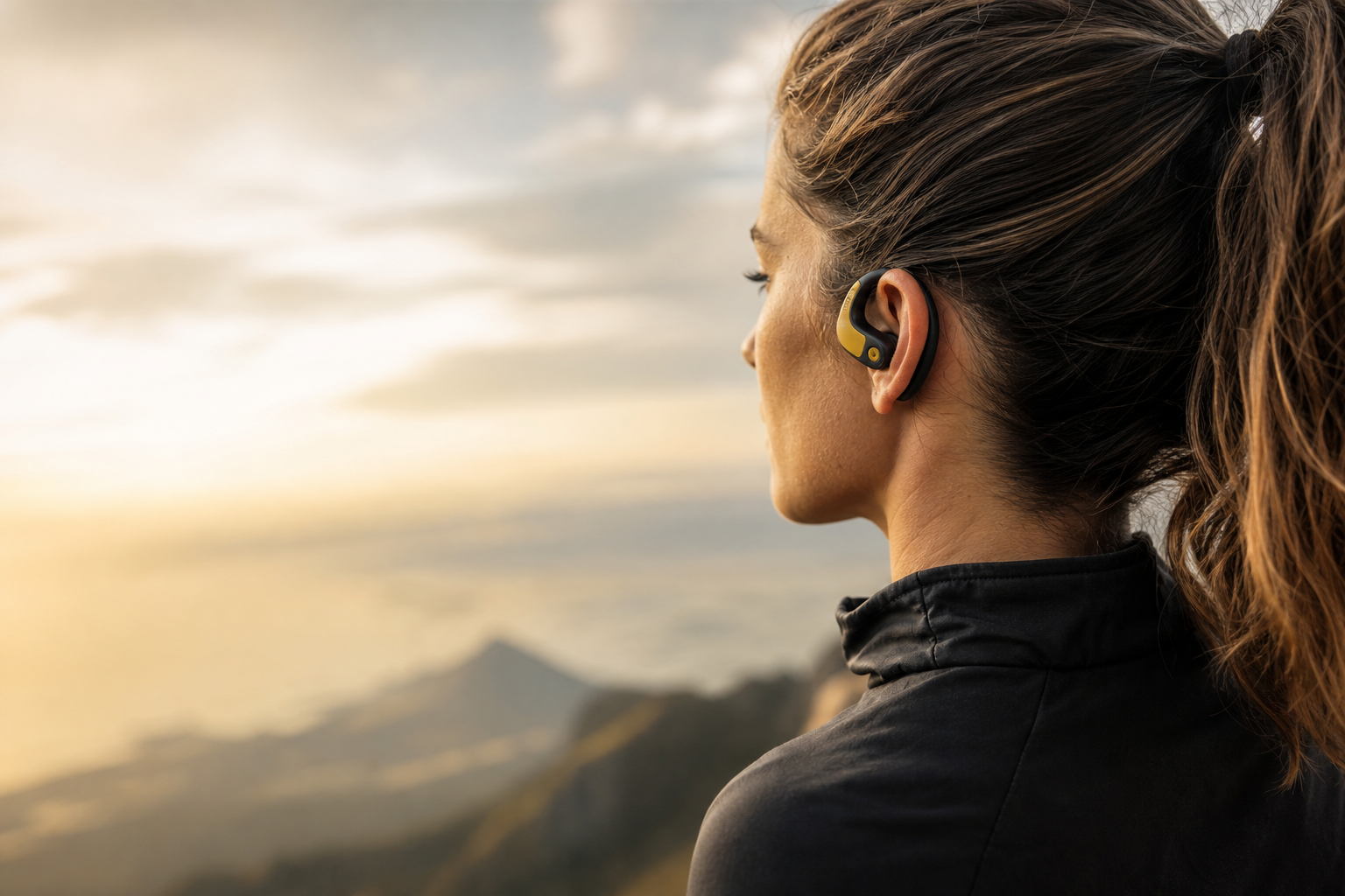 open-ear koptelefoon voor sport