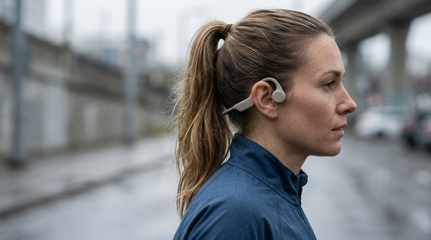 open-ear koptelefoon voor sport