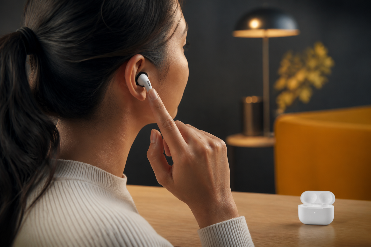 Hoe zet je noise cancelling aan op AirPods 4 en wissel je luistermodi