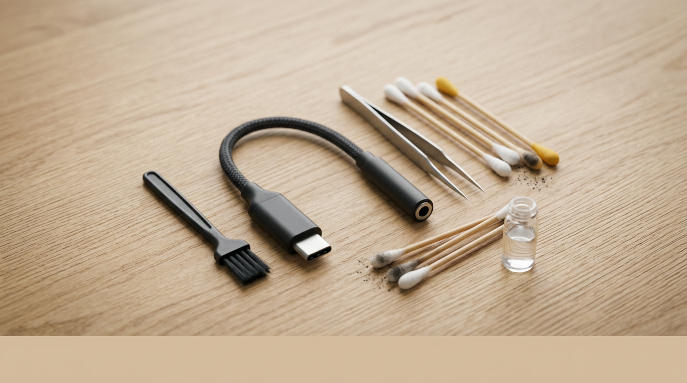 usb c naar 3.5 mm headset jack adapter