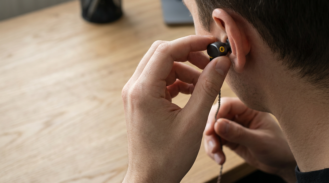 in ears