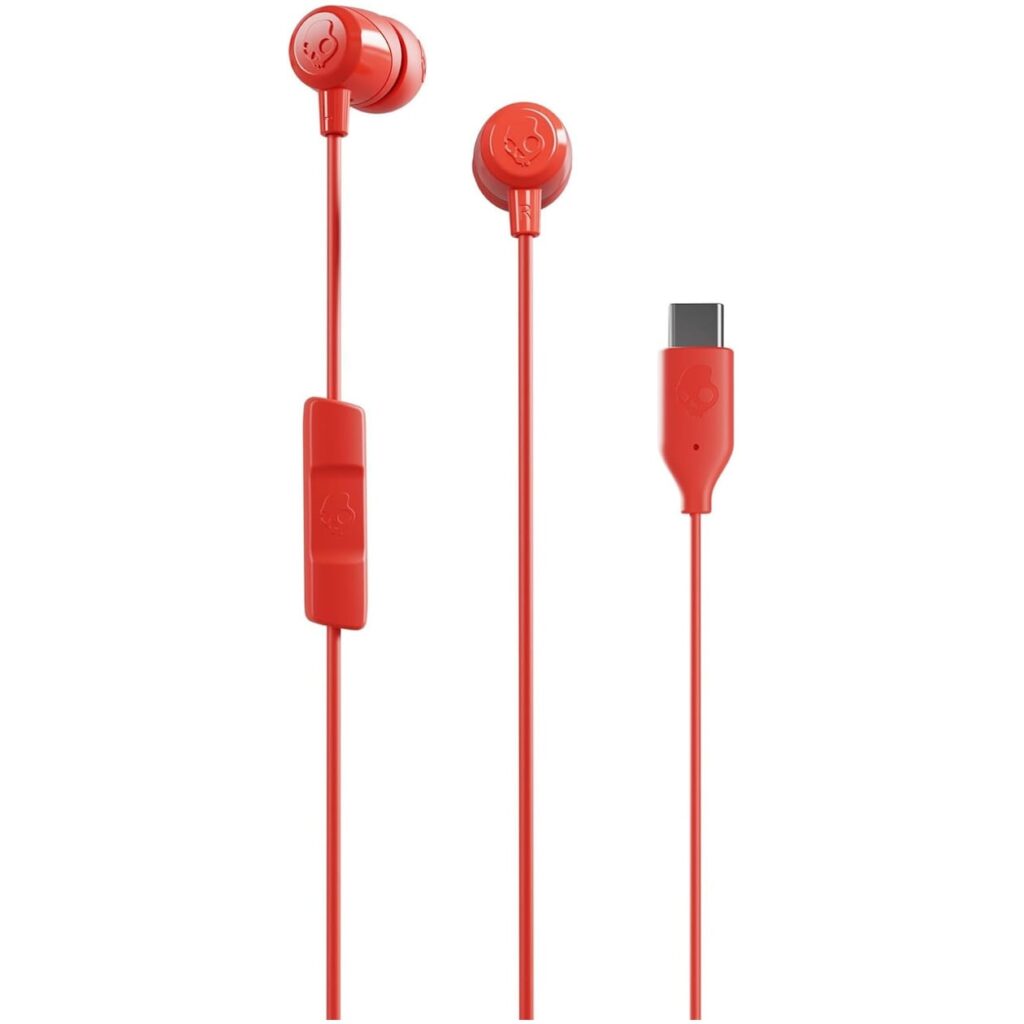 Skullcandy – JIB USB-C In-ear oordopjes – Rood