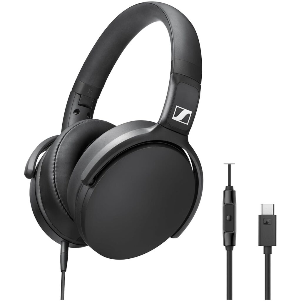 Sennheiser – HD 400U Over-ear hoofdtelefoon – Zwart