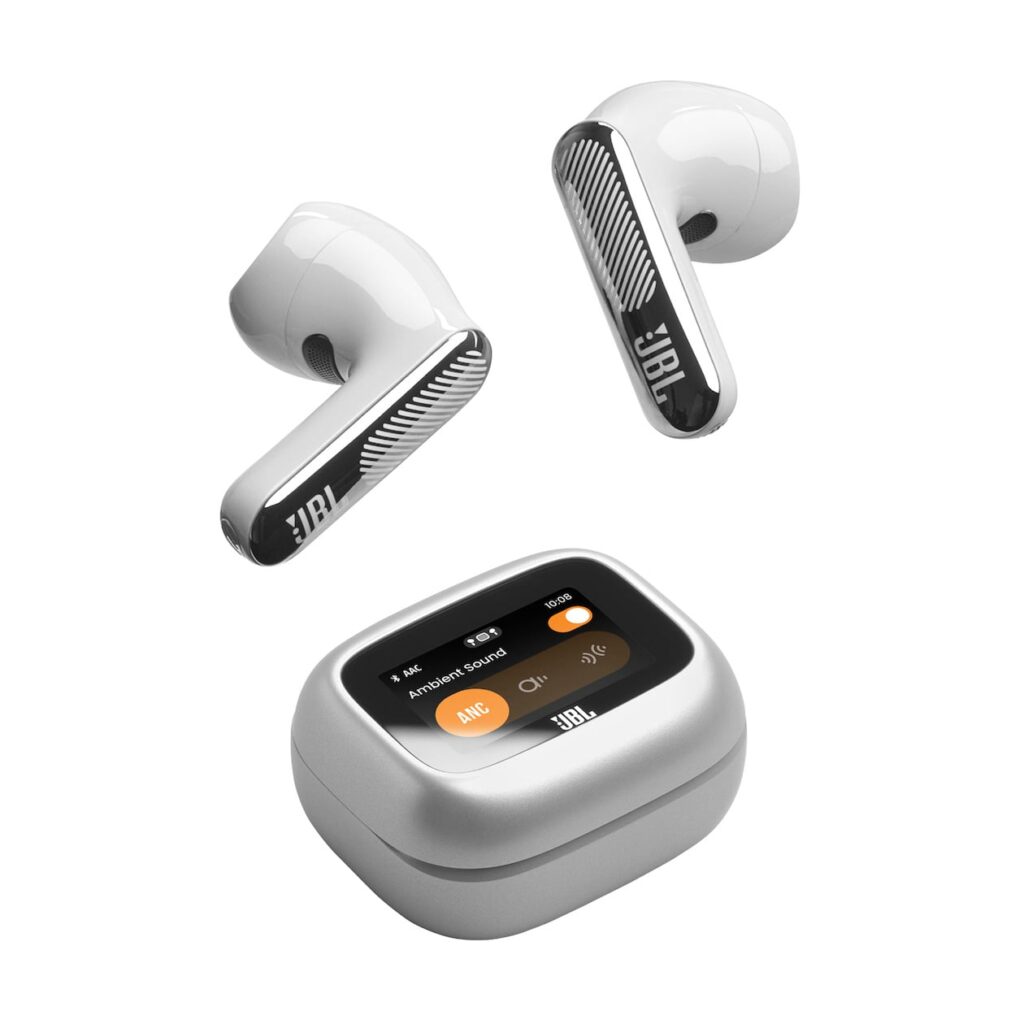 JBL – Live Flex 4 In-ear oordopjes – Zilver