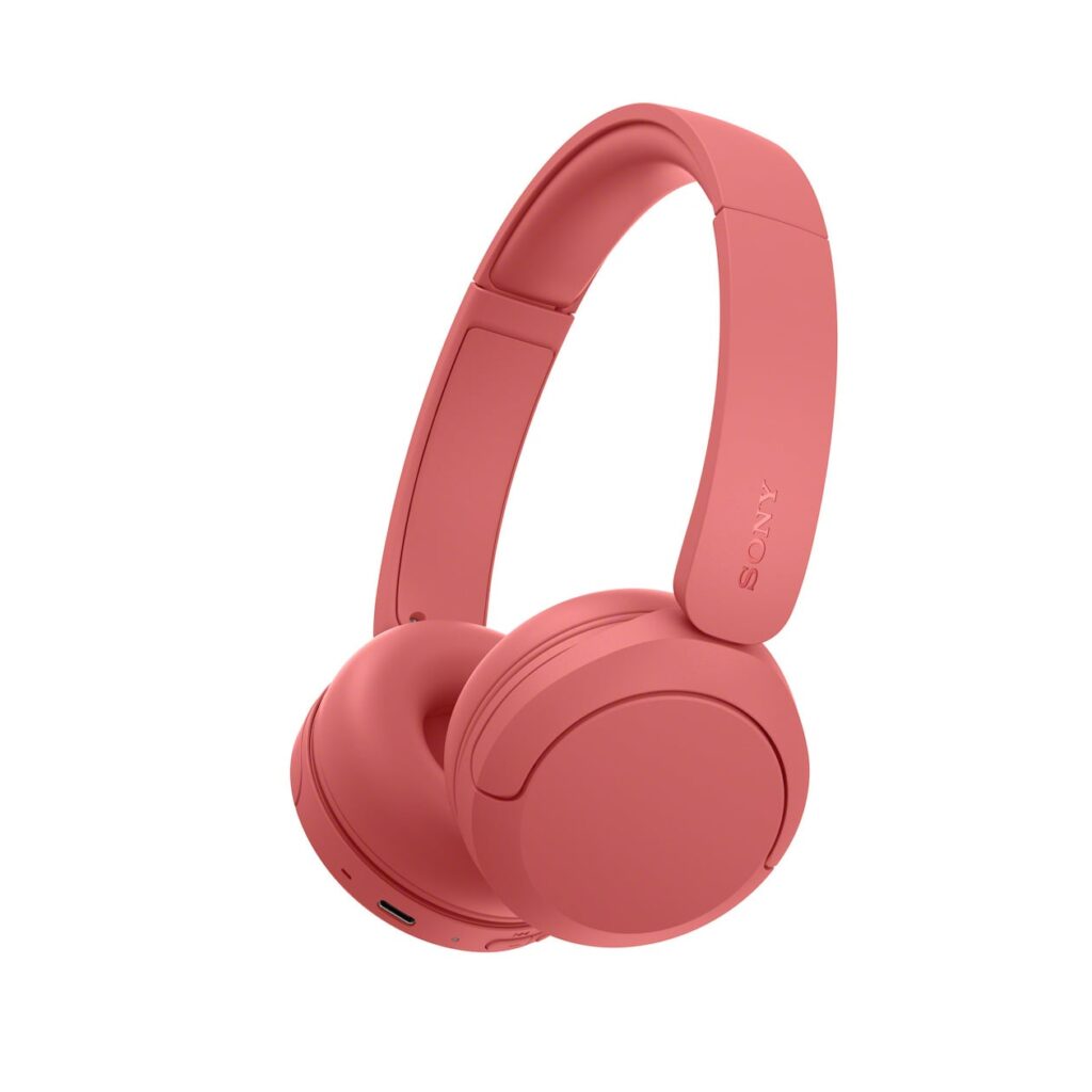 Sony – WH-CH535 On-ear hoofdtelefoon – Rood